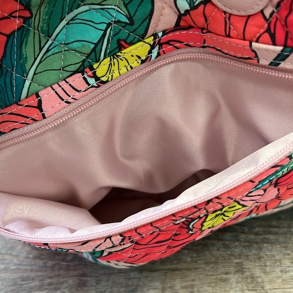 Vera Bradley Vintage Floral Casual Satchel - Picture 4 of 8